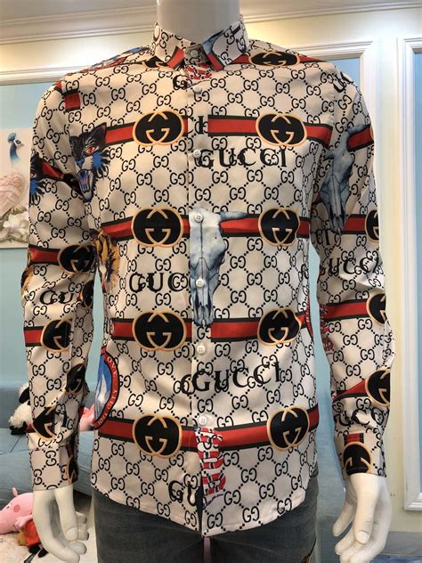 gucci shart|gucci shirt for men.